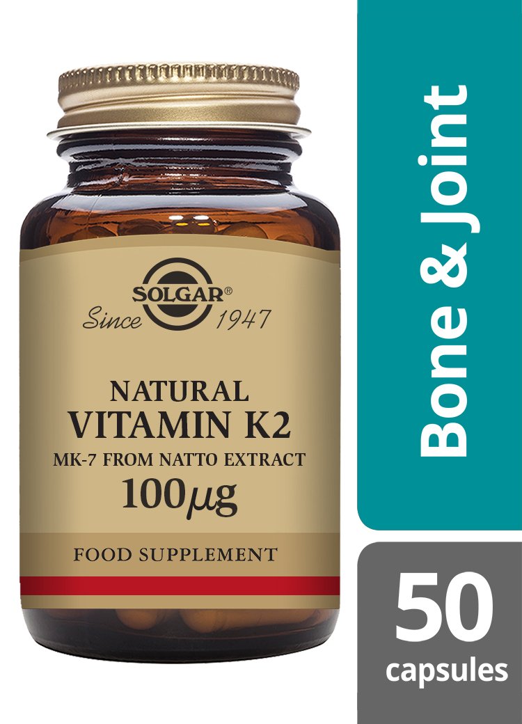 Solgar Vitamin K2 100 «µg Vegetable Capsules