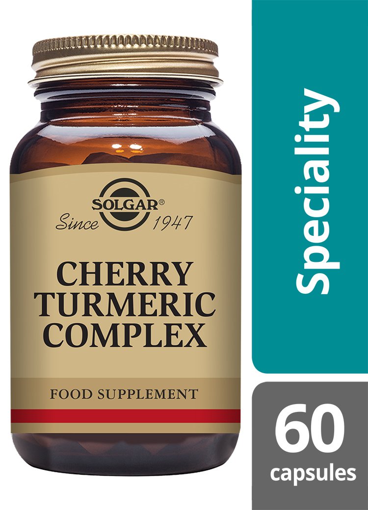 Solgar Cherry Turmeric Complex Vegetable Capsules
