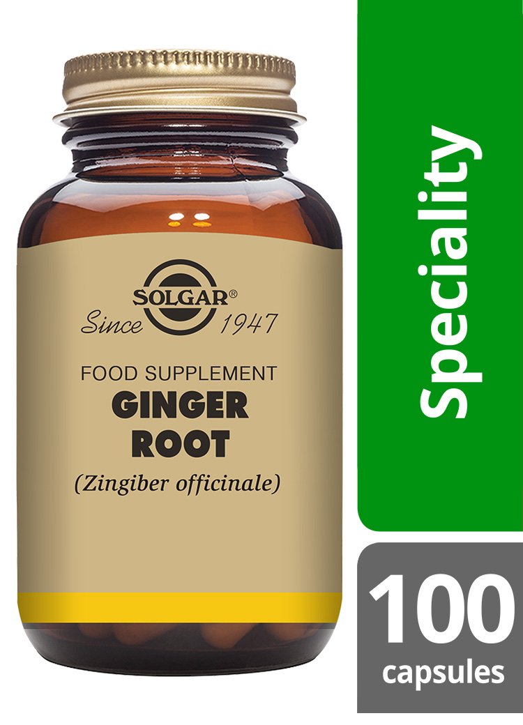 Solgar Ginger Root Vegetable Capsules