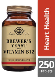 Solgar Brewer's Yeast with Vitamin B12 Tablets