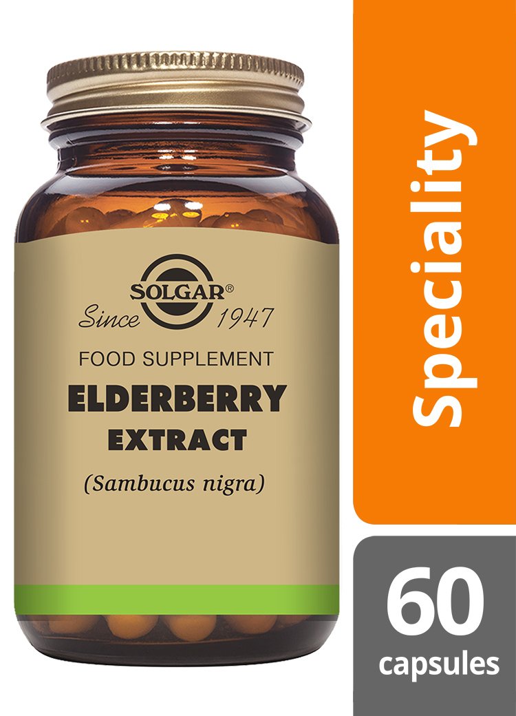 Solgar Elderberry Extract Vegetable Capsules