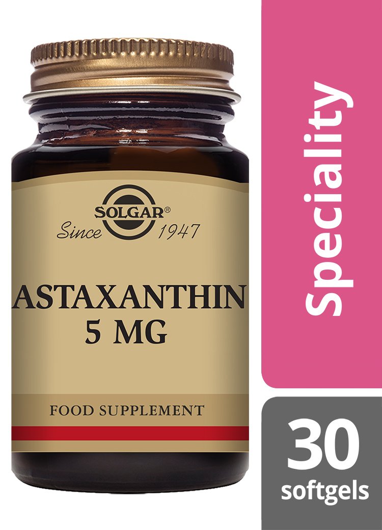 Solgar Astaxanthin 5 mg Softgels