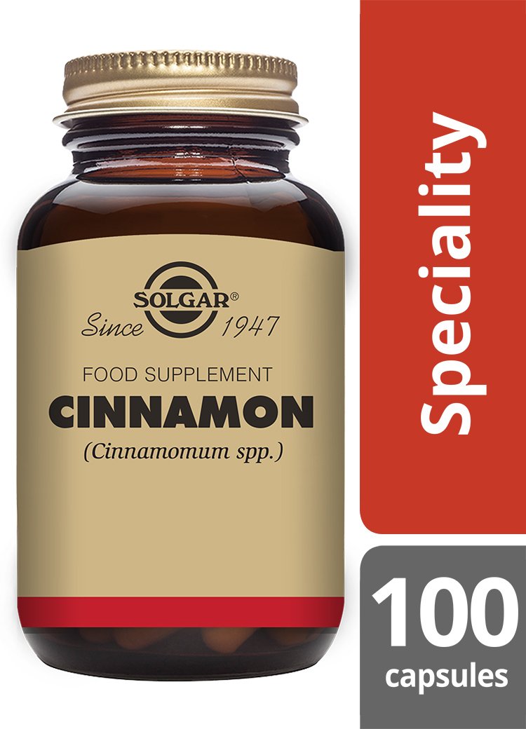 Solgar Cinnamon Vegetable Capsules