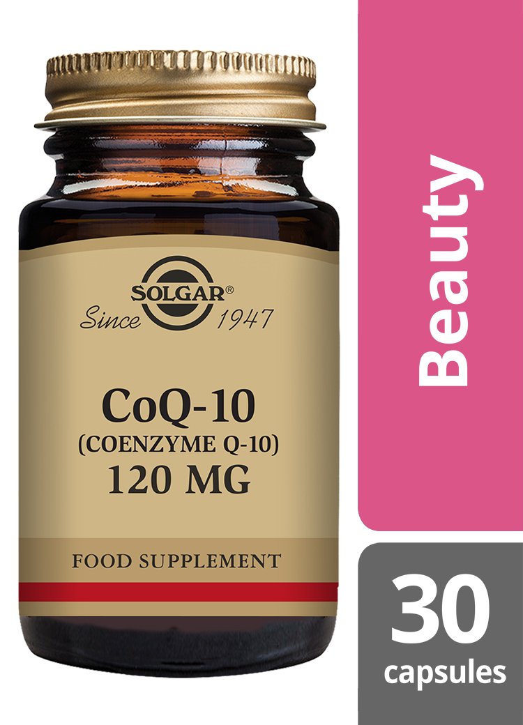Solgar Coenzyme Q-10 120 mg Vegetable Capsules