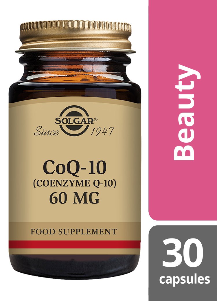 Solgar Coenzyme Q-10 60 mg Vegetable Capsules