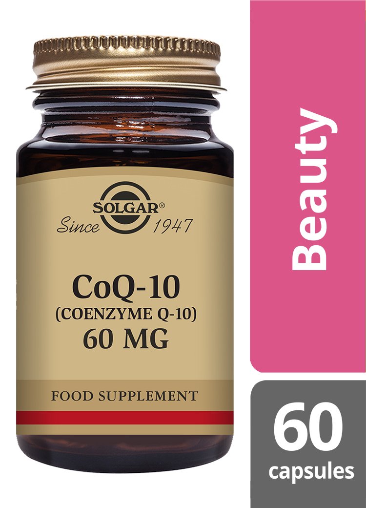 Solgar Coenzyme Q-10 60 mg Vegetable Capsules