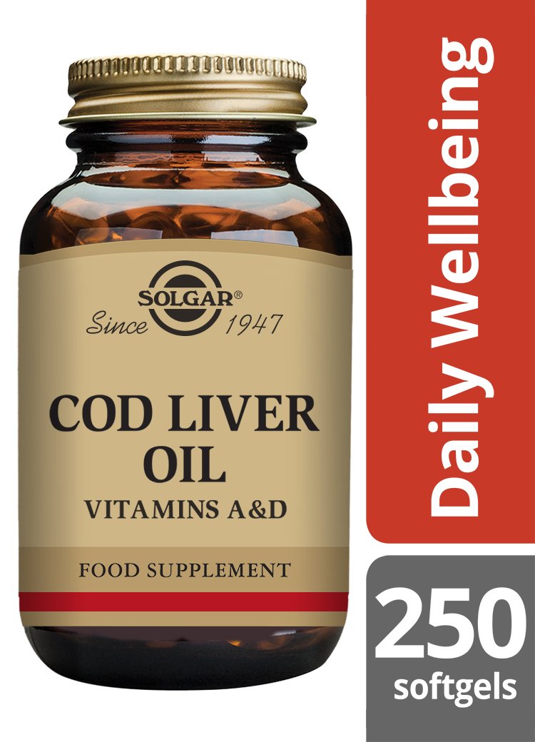 Solgar Cod Liver Oil Softgels