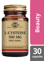 Solgar L-Cysteine 500 mg Vegetable Capsules