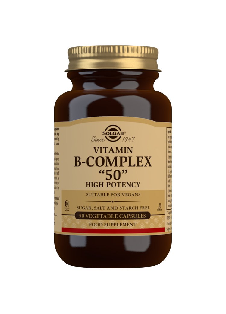 Solgar Vitamin B-Complex "50" Vegetable Capsules
