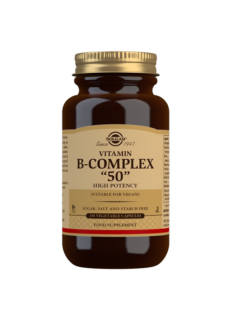 Solgar Vitamin B-Complex "50" Vegetable Capsules