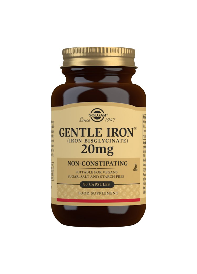 Solgar Gentle Iron(TM) 20 mg Vegetable Capsules