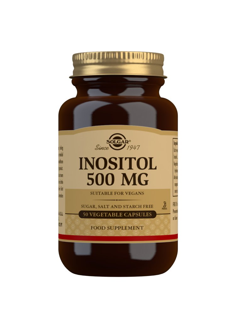 Solgar Inositol 500 mg Vegetable Capsules