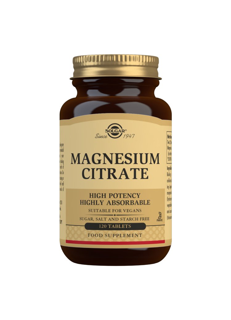 Solgar Magnesium Citrate Tablets