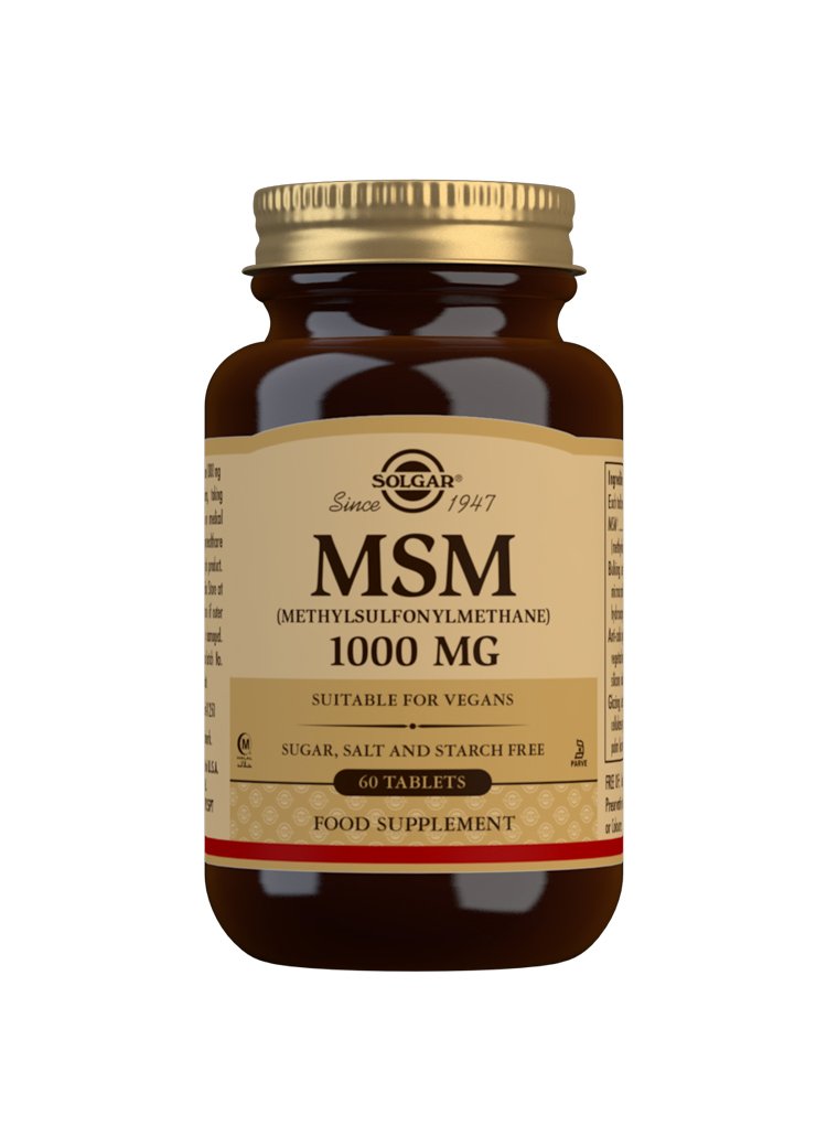 Solgar MSM 1000 mg Tablets