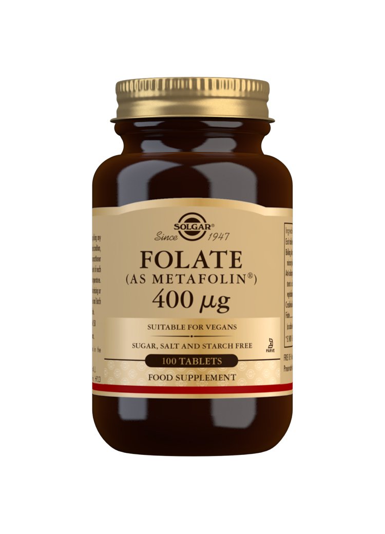 Solgar Folate 400 «µg (as Metafolin(R)) Tablets