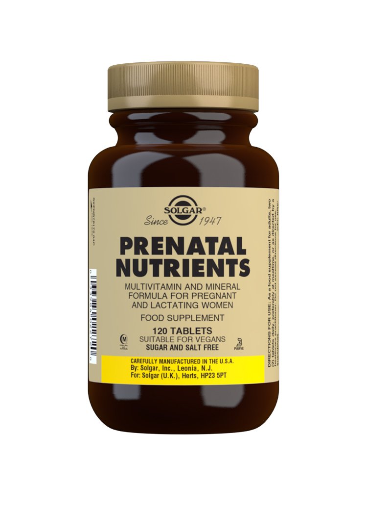 Solgar Prenatal Nutrients Tablets