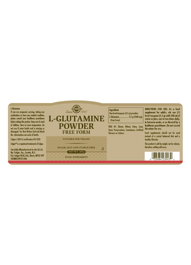 Solgar L-Glutamine Powder