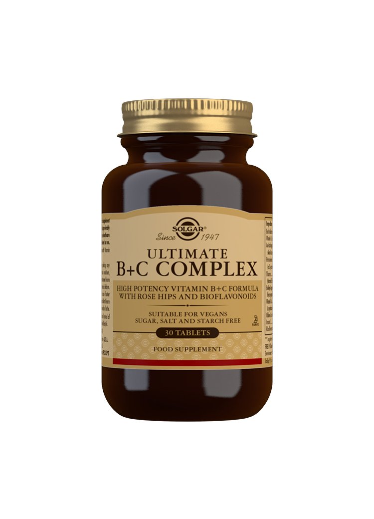 Solgar Ultimate B+C Complex Tablets