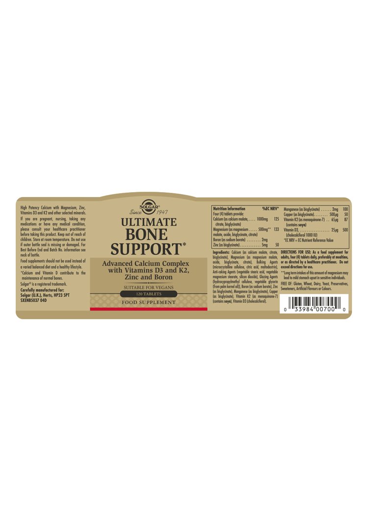 Solgar Ultimate Bone Support Tablets