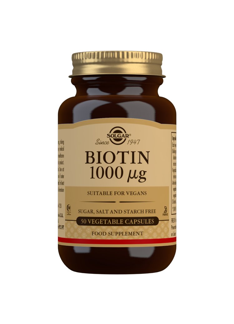 Solgar Biotin 1000 «µg Vegetable Capsules