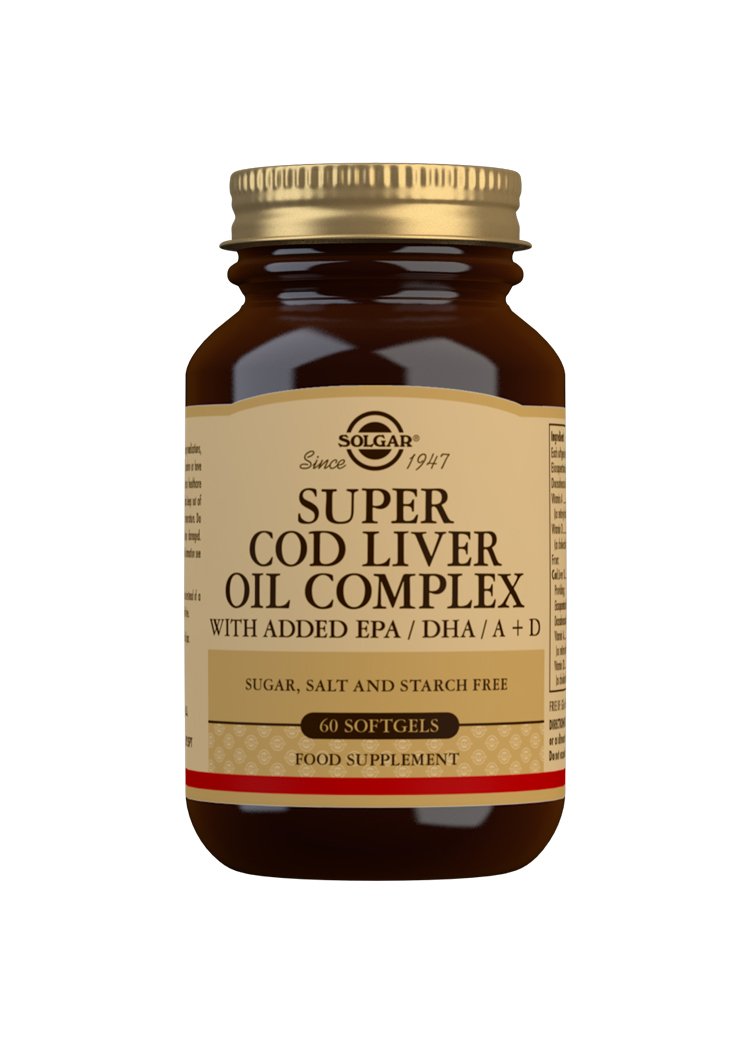 Solgar Super Cod Liver Oil Complex Softgels