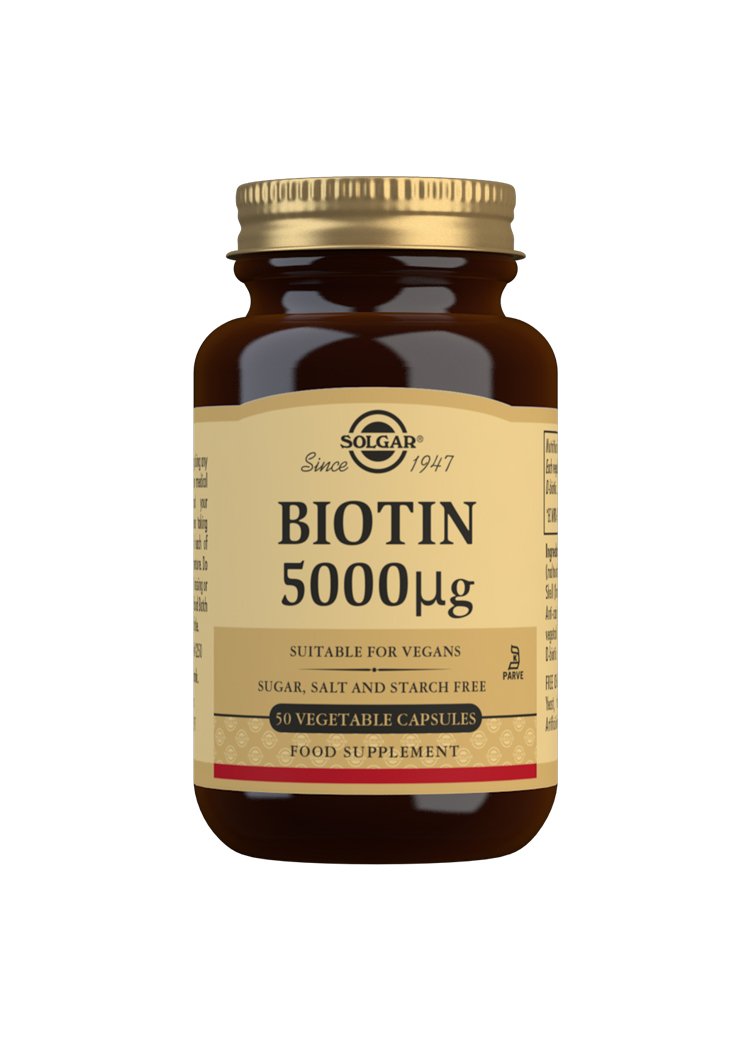 Solgar Biotin 5000 «µg Vegetable Capsules