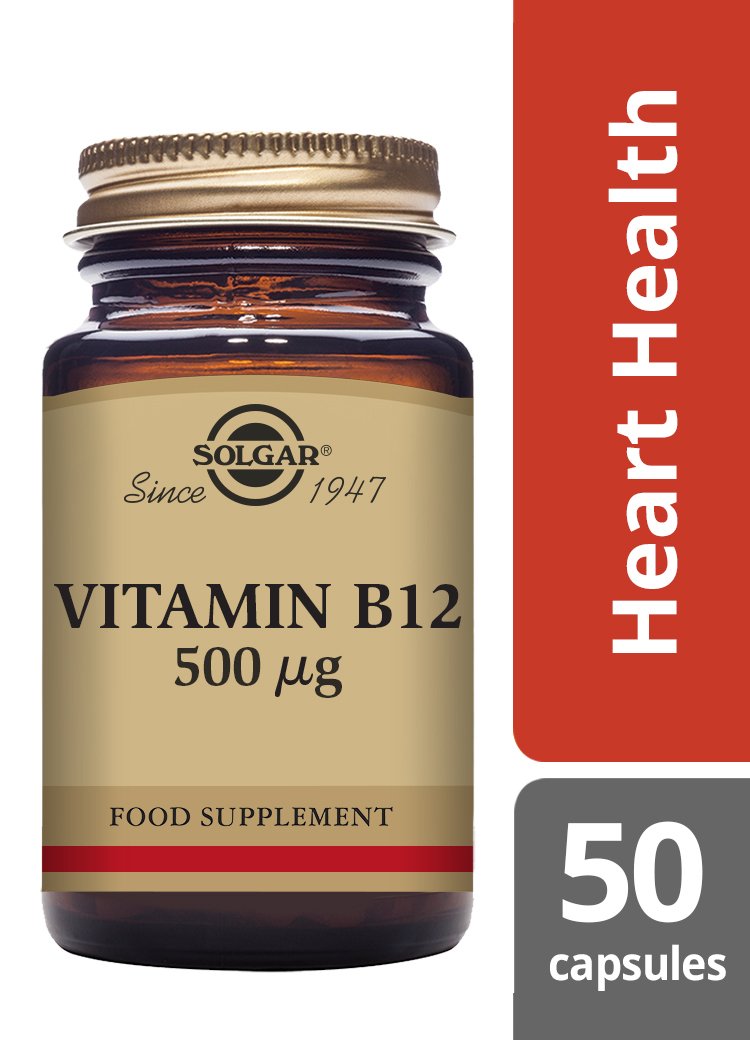 Solgar Vitamin B12 500 «µg Vegetable Capsules