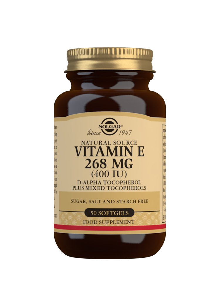 Solgar Vitamin E 268 mg (400 IU) Softgels