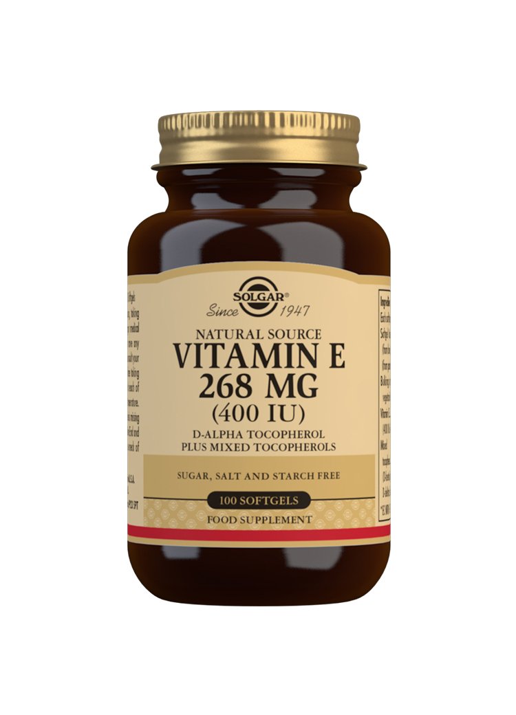 Solgar Vitamin E 268 mg (400 IU) Softgels