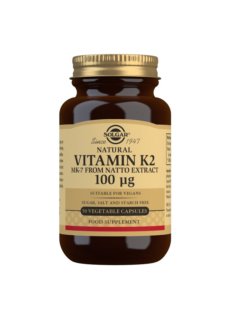 Solgar Vitamin K2 100 «µg Vegetable Capsules