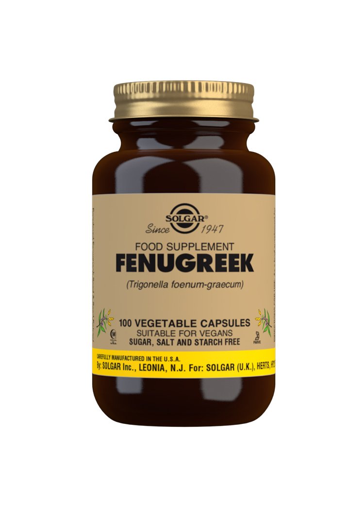 Solgar Fenugreek Vegetable Capsules