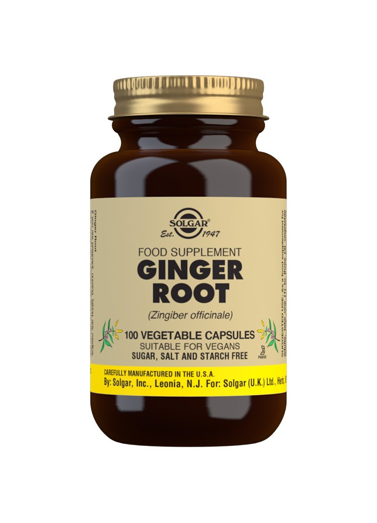 Solgar Ginger Root Vegetable Capsules