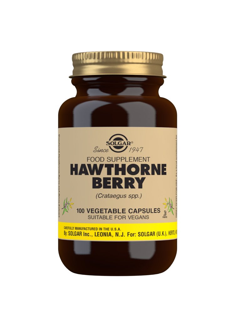 Solgar Hawthorne Berry Vegetable Capsules