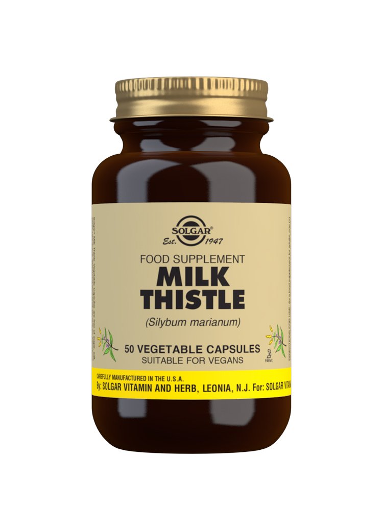 Solgar Milk Thistle Vegetable Capsules