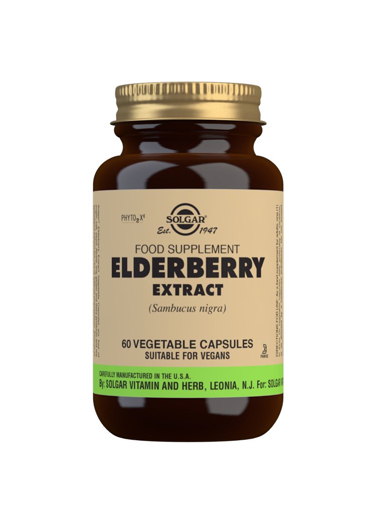 Solgar Elderberry Extract Vegetable Capsules