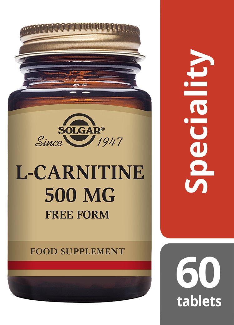 Solgar L-Carnitine 500 mg Tablets