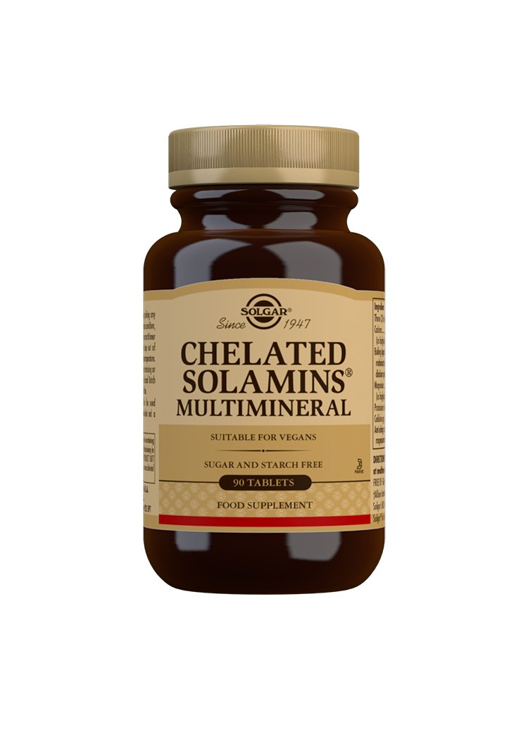 Solgar Chelated Solamins Multimineral Tablets