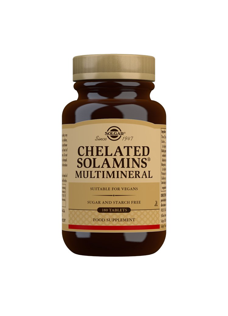 Solgar Chelated Solamins Multimineral Tablets