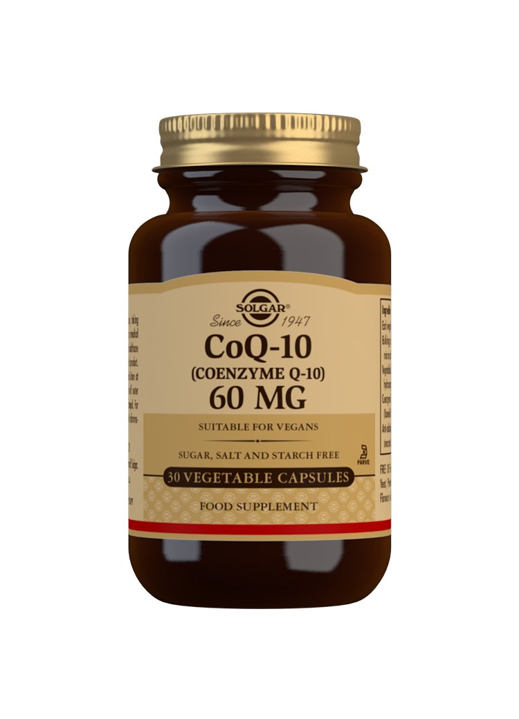 Solgar Coenzyme Q-10 60 mg Vegetable Capsules