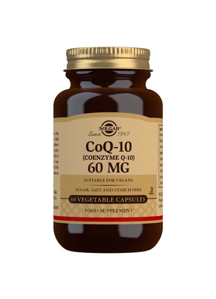 Solgar Coenzyme Q-10 60 mg Vegetable Capsules