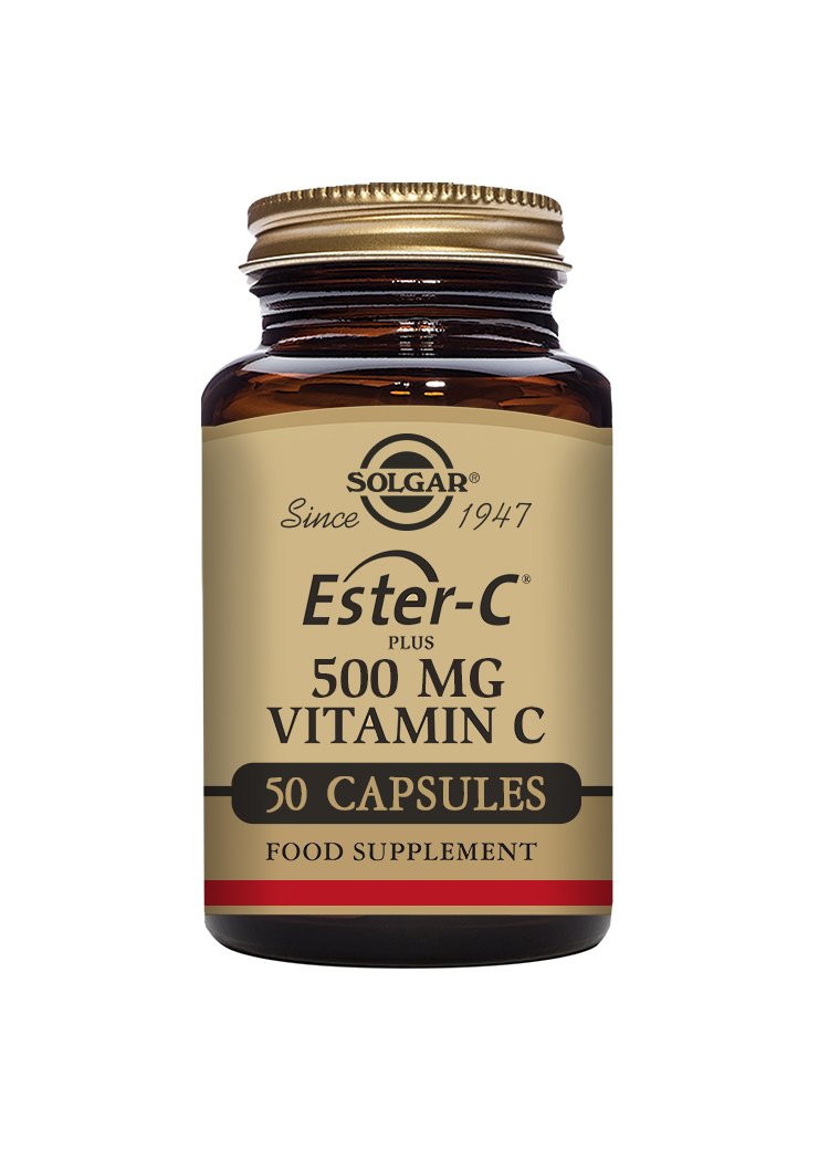 Solgar Ester-C(R) Plus 500 mg Vitamin C Vegetable Capsules
