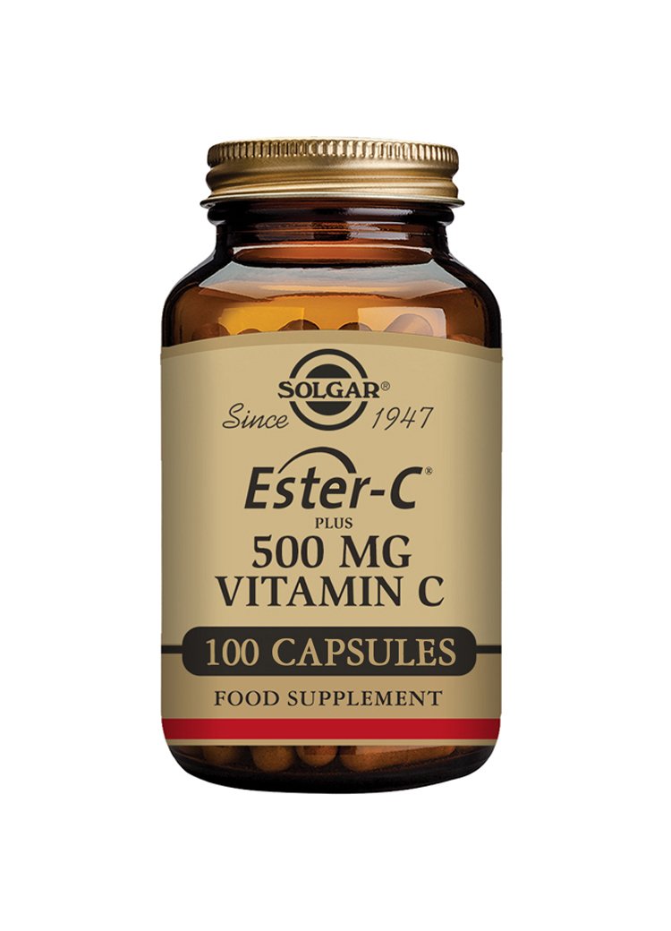 Solgar Ester-C(R) Plus 500 mg Vitamin C Vegetable Capsules