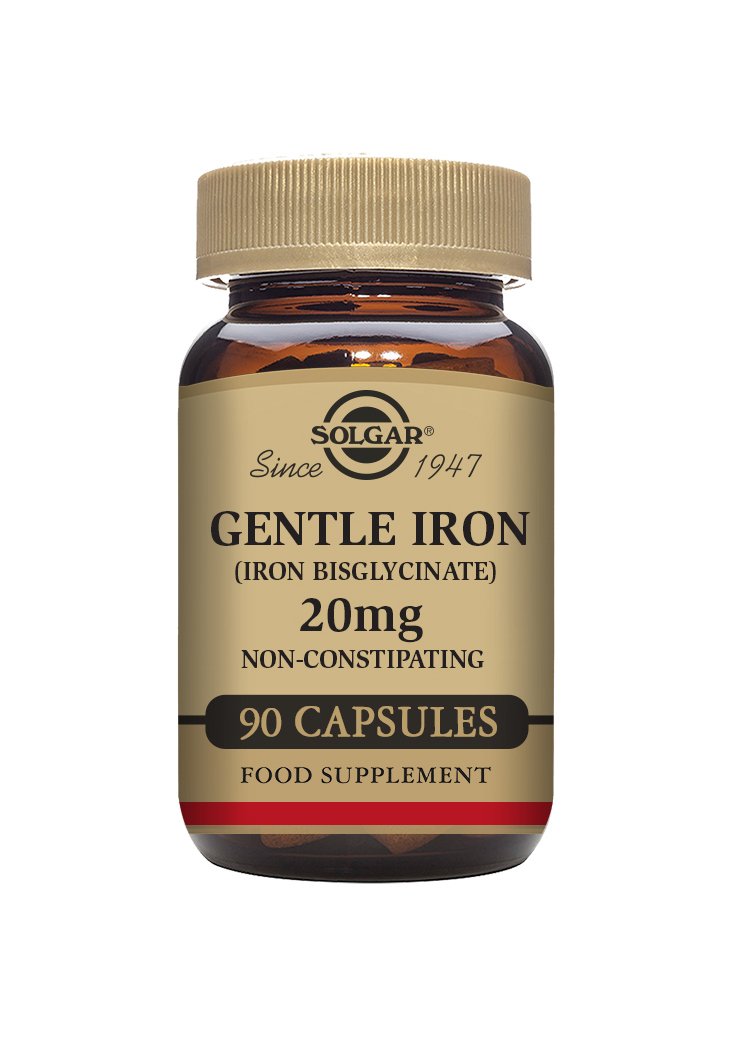 Solgar Gentle Iron(TM) 20 mg Vegetable Capsules