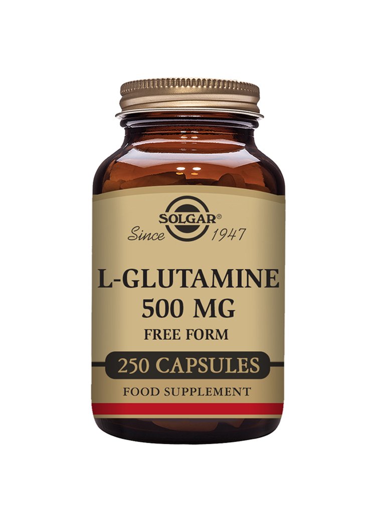 Solgar L-Glutamine 500 mg Vegetable Capsules