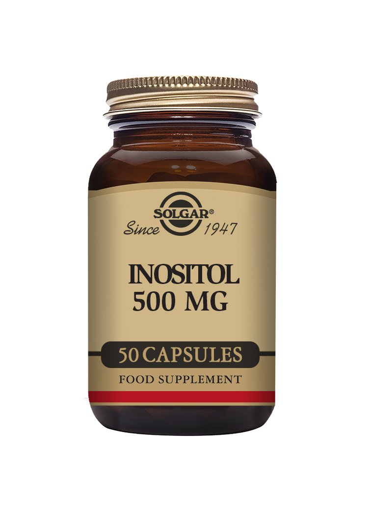 Solgar Inositol 500 mg Vegetable Capsules