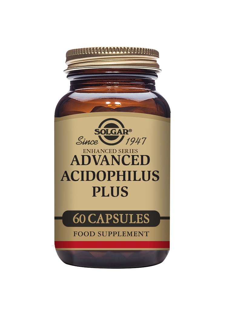 Solgar Advanced Acidophilus Plus (100% Dairy Free) Vegetable Capsules