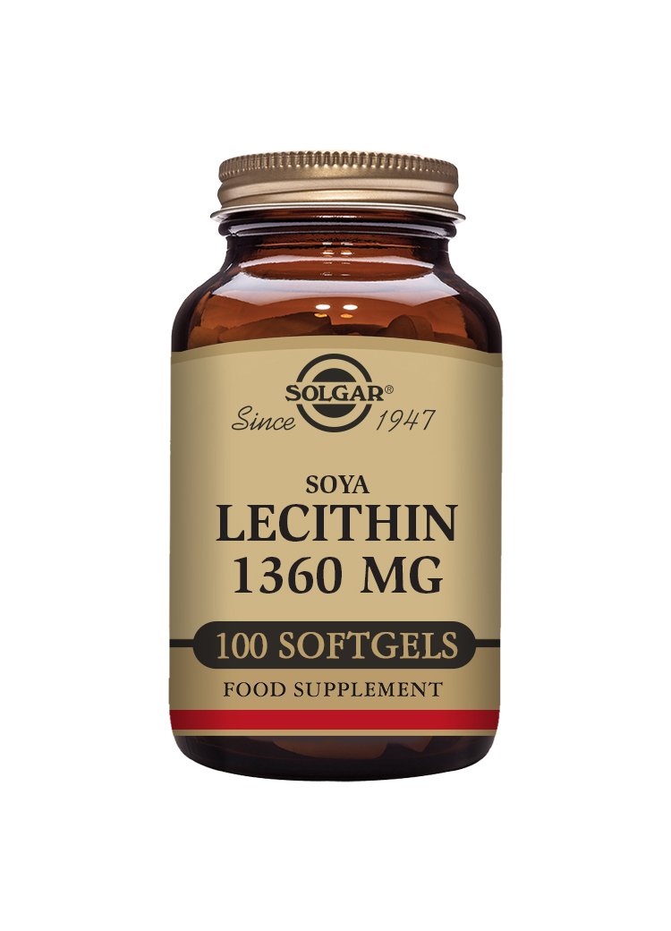Solgar Soya Lecithin 1360 mg Softgels