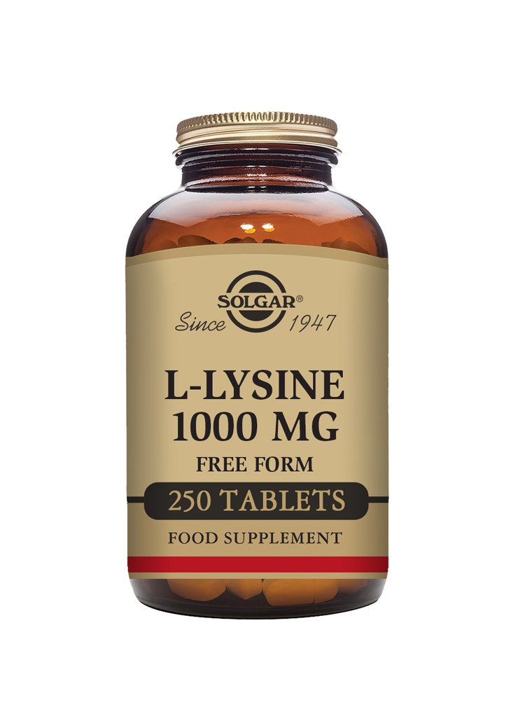Solgar L-Lysine 1000 mg Tablets