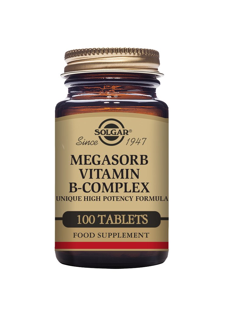 Solgar Megasorb Vitamin B-Complex Tablets