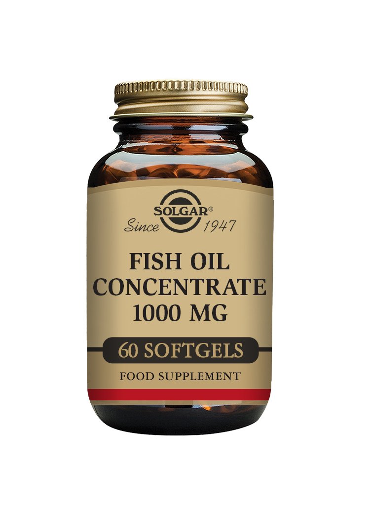 Solgar Fish Oil Concentrate 1000 mg Softgels